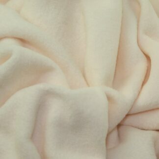 Plain Cream Fleece Soft Fabric Anti Pill 150cm