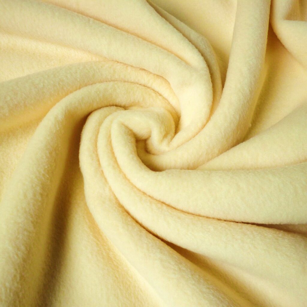 Plain Lemon Yellow Fleece Soft Fabric Anti Pill 150cm %%page%%