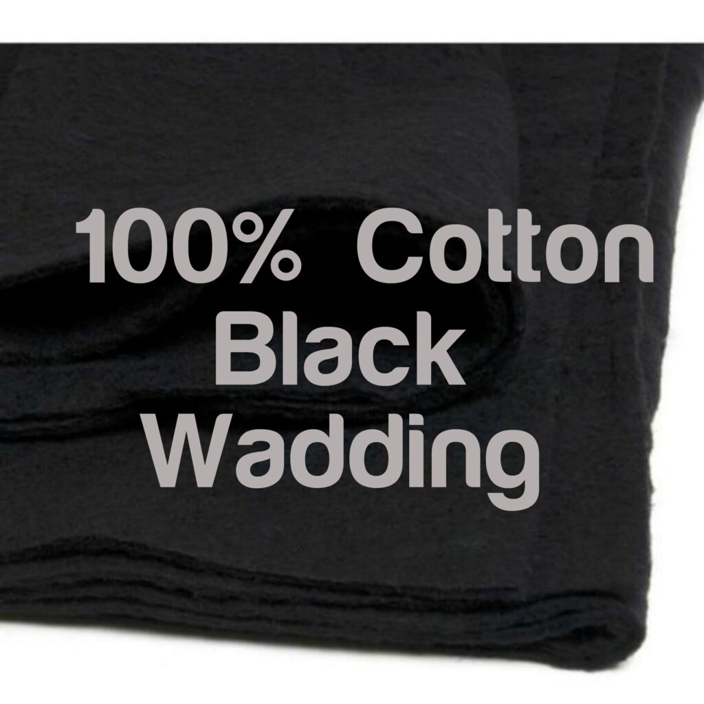 Black Batting Wadding 90 Thimbles Fabric Shop