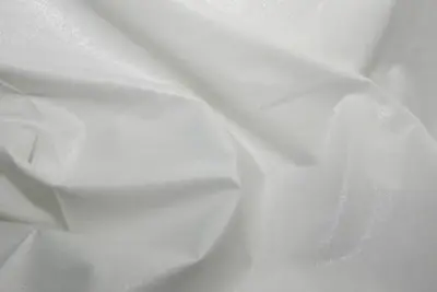 White with Silver Glitter Fairy Dust 100% Egyptian Cotton