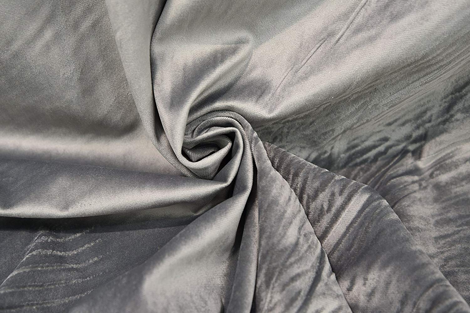 Silver Grey Premium Cotton Velvet Fabric Subtle Shine Woven Velvet Gray -  Thimbles Fabric Shop