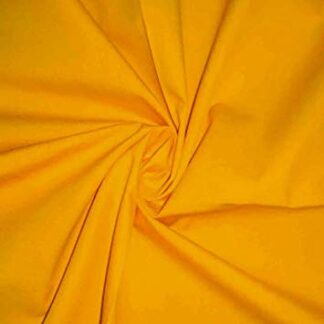 Egg Yellow Plain Japanese Polycotton Fabric Dressmaking Material Crafts