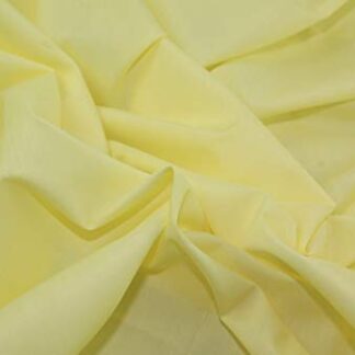 Lemon Yellow Plain Japanese Polycotton Fabric Dressmaking Material Crafts