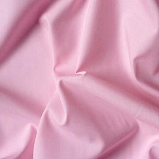 Candy Pink Plain Japanese Polycotton Fabric Dressmaking Material Crafts Gray Barbie Pink