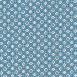 Blue Circles Celtic 100% Designer Quilting Cotton