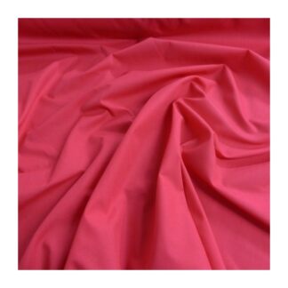 Hot Pink Plain Japanese Polycotton Fabric Dressmaking Material Crafts