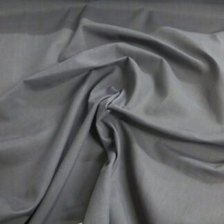 Dark Grey Plain Japanese Polycotton Fabric Dressmaking Material Crafts Charcoal Gray