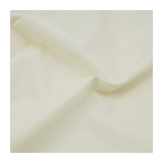 Cream / Ivory Plain Japanese Polycotton Fabric Dressmaking Material Crafts