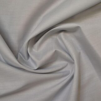 Light Grey Plain Japanese Polycotton Fabric Dressmaking Material Crafts Gray