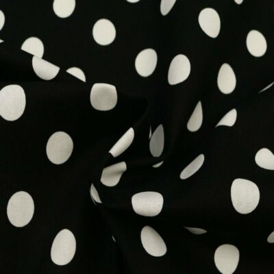 2cm-white-spot-on-black-canvas-100-cotton-upholstery-bag-making-and-dressmaking-printed-canvas-polka-dot