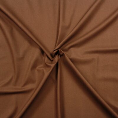 Brown Plain Canvas 100% Cotton Upholstery Bagmaking And Dressmaking