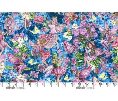 Michael Miller fabric with fairies whisper