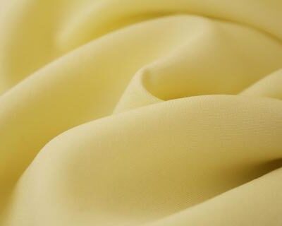 pretty lemon yellow scuba fabric