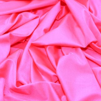 Neon Pink Plain Nylon Spandex Lycra Quality Fabric All Way Stretch Dancewear