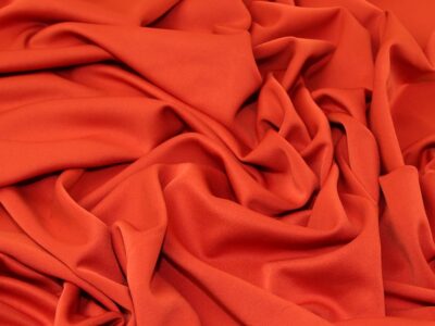 bright red scuba fabric