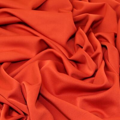 bright red scuba fabric