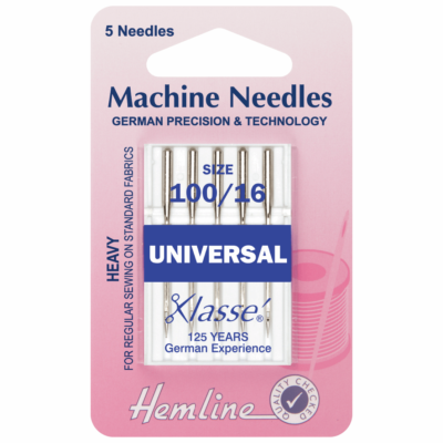 100/16 Heavy Universal Machine Needles