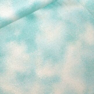 Aqua Green Sparkle Fairy Dust 100% Egyptian Cotton Quilting Dressmaking Col.14 Fabric Freedom