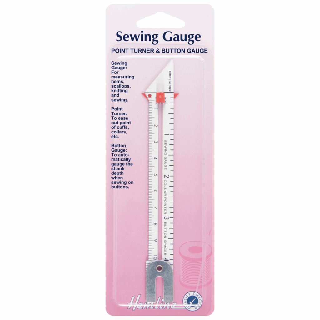 Sewing Gauge,Point Turner Button Gauge Thimbles Fabric Shop Online