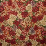 Designer Heavyweight Woven Floral Tapestry Fabric