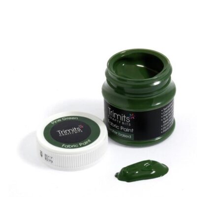 pine-green-trimits-50ml-fabric-paint-pots.-green-shades