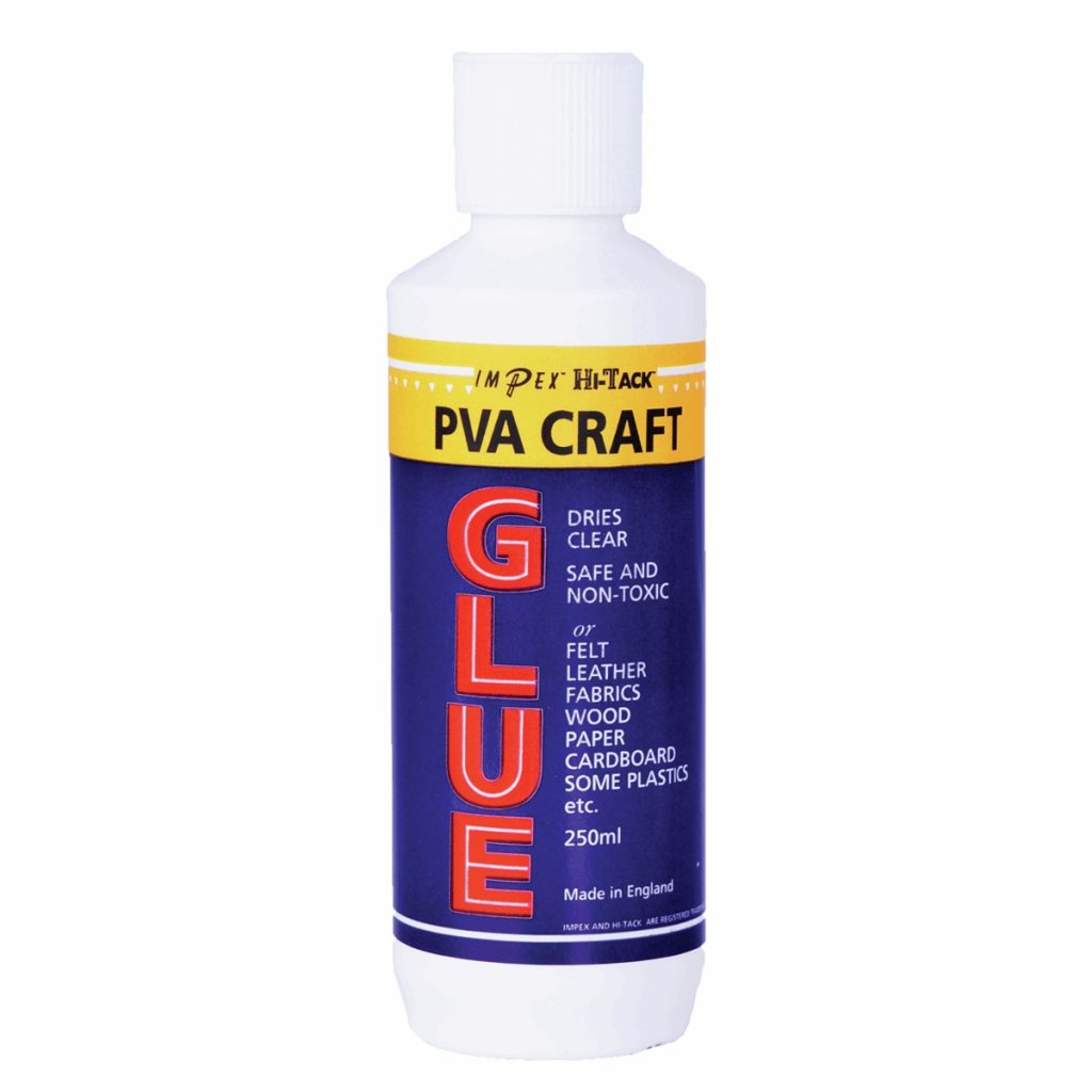 HiTack PVA Craft Glue 250ml Thimbles Fabric Shop