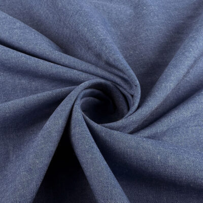 Chambray Denim 100% Cotton Light Weight Dress Fabric Prewashed