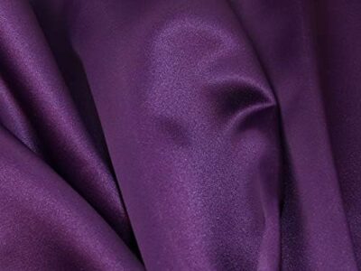 Purple - Japanese Luxurious Duchess Satin Fabric - Image 5