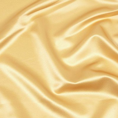 Gold Silky Satin Fabric Dress Making Material Lining 150cm/60"