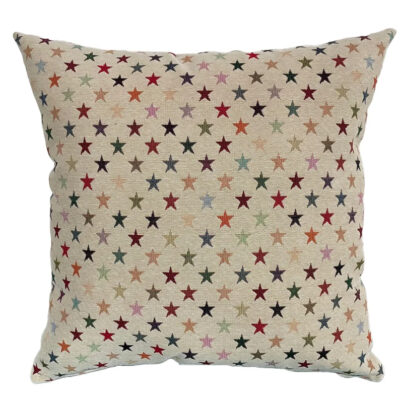 Lucero Stars Designer Heavyweight Woven Multicoloured Tapestry Fabric - Image 5