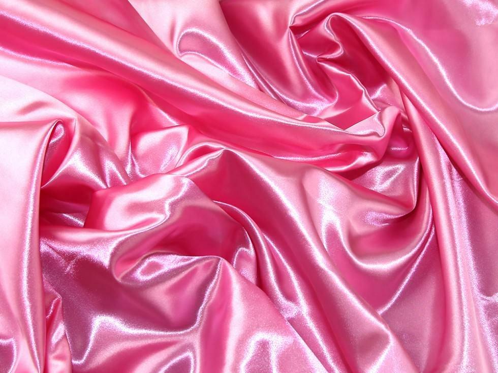 FBITE High Grade Fabric,Silky Satin Fabric Lining Material for Dressmaking  Dressmaking Sleepwear Underwear Wprom/Light Pink