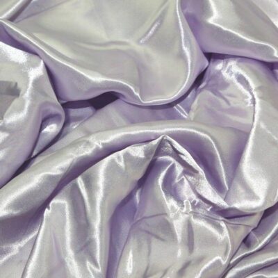 Lilac Silky Satin Fabric Dress Making Material Lining 150cm/60"