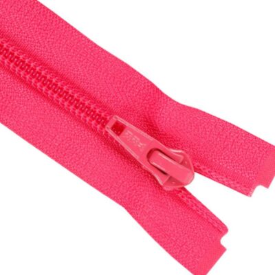 shocking-pink-nylon-closed-end-dress-zip