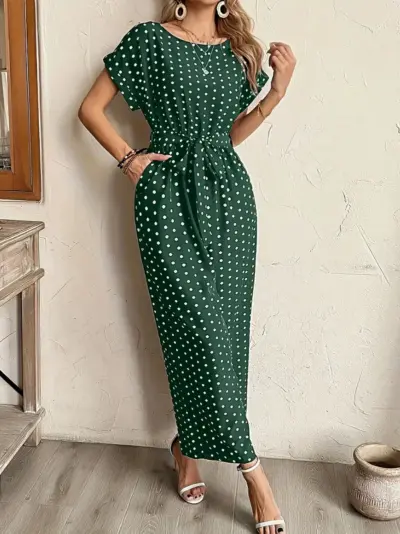 2MM Spots Polka Dots Soft Touch 100% Printed Cotton - Image 5