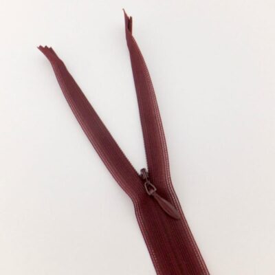 8-20cm-red-wine-invisible-concealed-zip