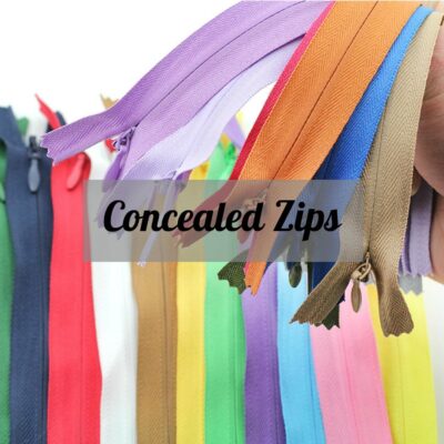 Concealed Zips