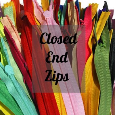 Closed End Zips
