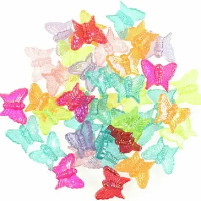 Butterfly Beads ( Plastic) - Toy Accessories