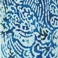100% Cotton Indonesian Bali Batik Ocean Waves Printed Tie & Dyed Fabric