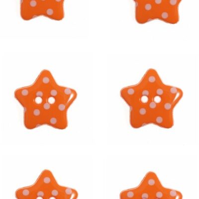 star-button-white-dots-orange-colour