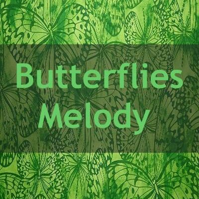 Indonesian Bali Batik “Butterflies Melody”