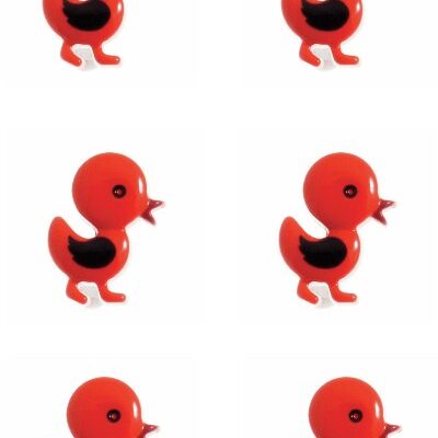 walking-duck-button-red-colour