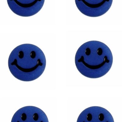 smiley-face-button-royal-blue-colour