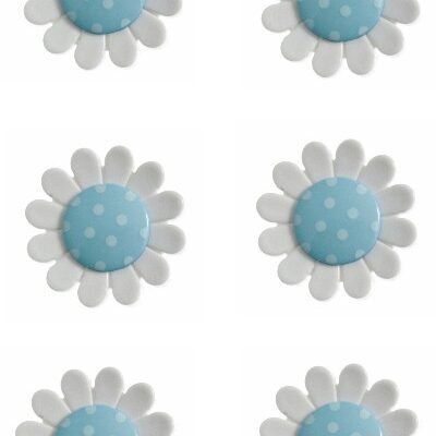 daisy-button-flower-blue-colour