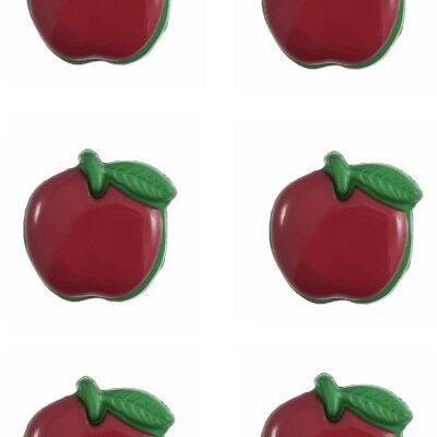 apple-button-fruit-red-green-colour