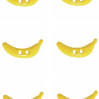 banana-button-fruit-yellow-colour