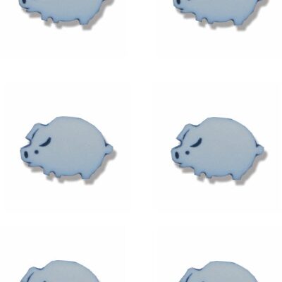 pig-shank-button-animal-blue-colour