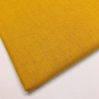 Mustard Yellow Gold Plain Premium quality 100% Egyptian Cotton Fabric, Tight Woven Sheeting Fabric 60" Wide