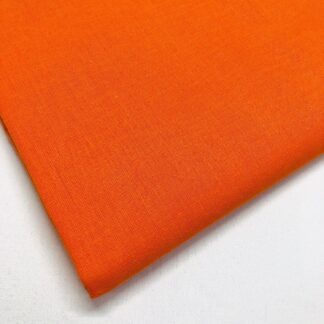 Orange Plain Premium quality 100% Egyptian Cotton Fabric, Tight Woven Sheeting Fabric 60" Wide