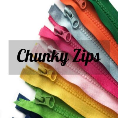Chunky Open Ended Zip